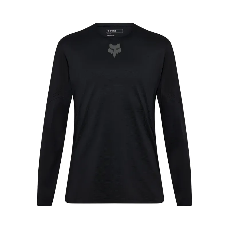 Fox Flexair Long Sleeve Jersey in Chalk
