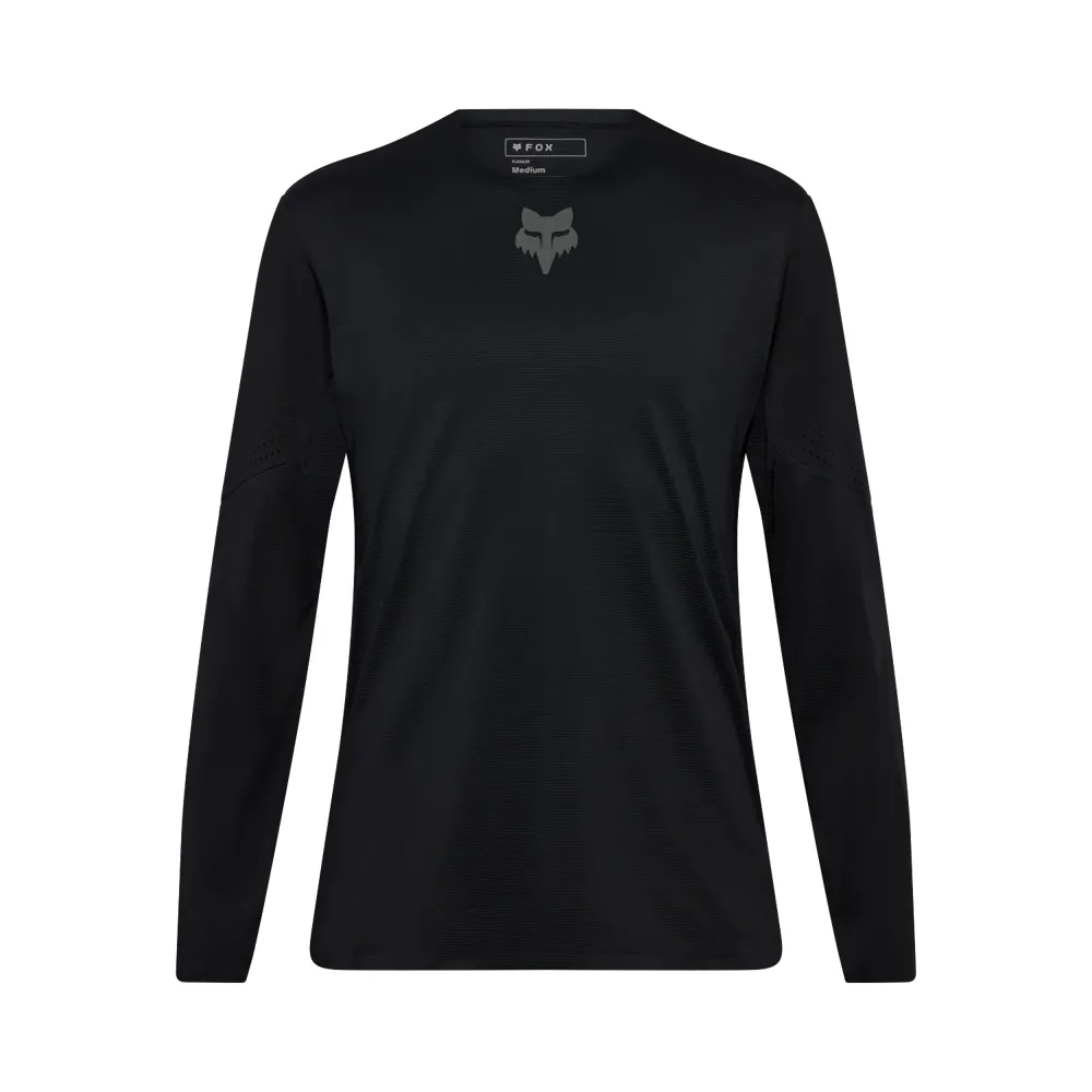 Team Cycles Fox Head Clothing Fox Flexair Long Sleeve Jersey in Chalk | Interest FREE Finance & Online Refund Policy.