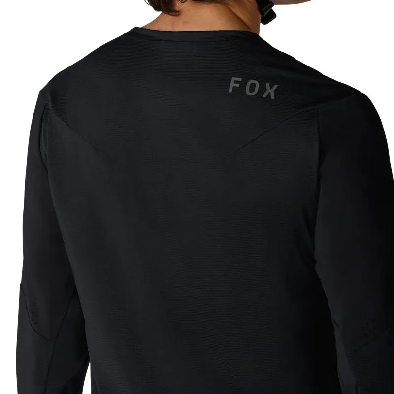 Fox Flexair Long Sleeve Jersey in Chalk-5