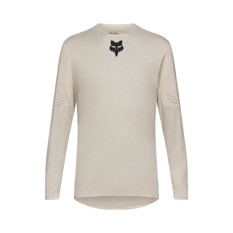 Fox Flexair Long Sleeve Jersey in Black