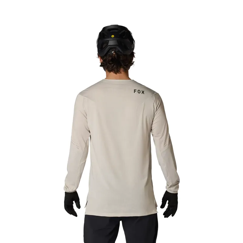 Fox Flexair Long Sleeve Jersey in Black-3