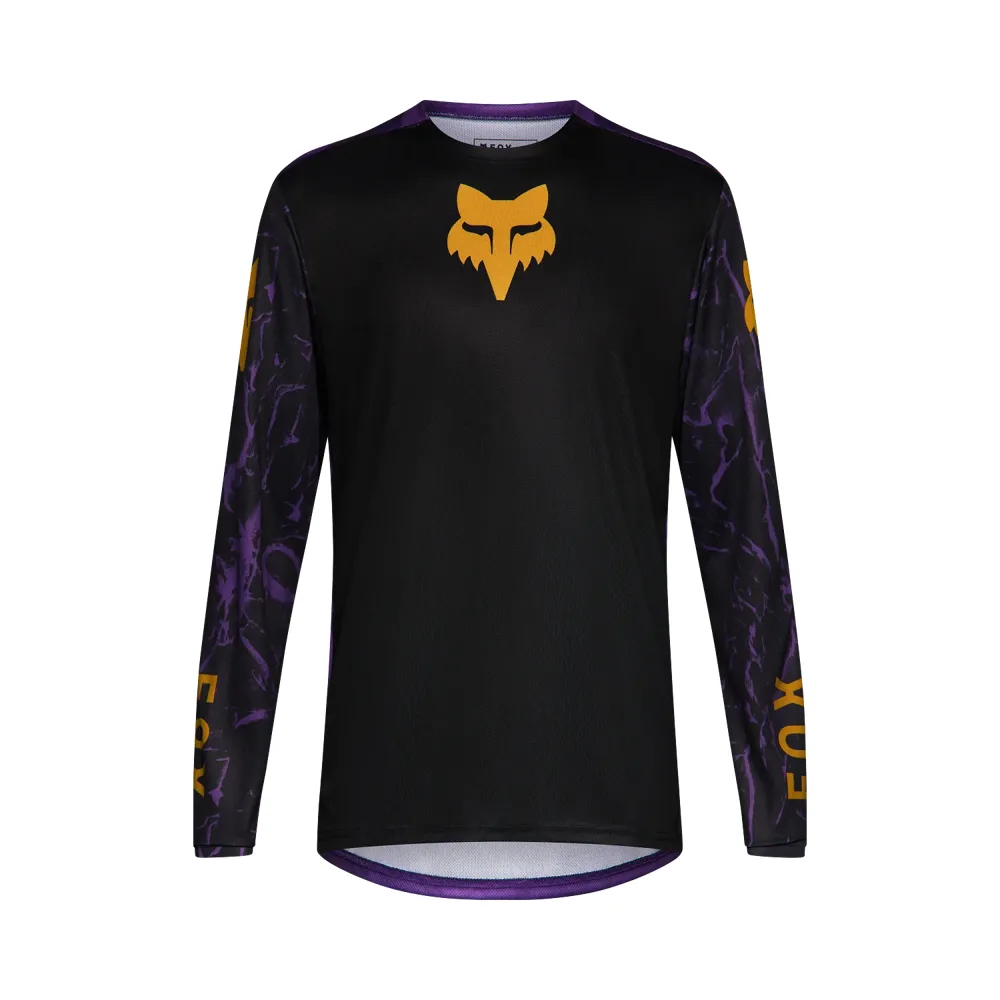Team Cycles Fox Head Clothing Ranger Long Sleeve Image Print Jersey in Plum Purple | Interest FREE Finance & Online Refund Policy.
