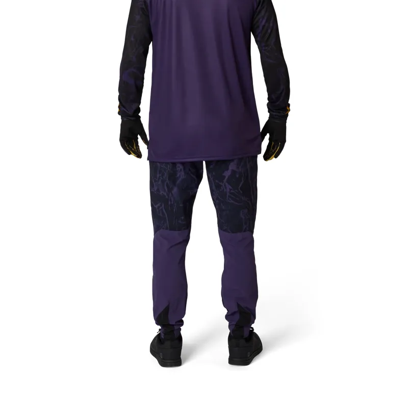 Ranger Long Sleeve Image Print Jersey in Plum Purple-3