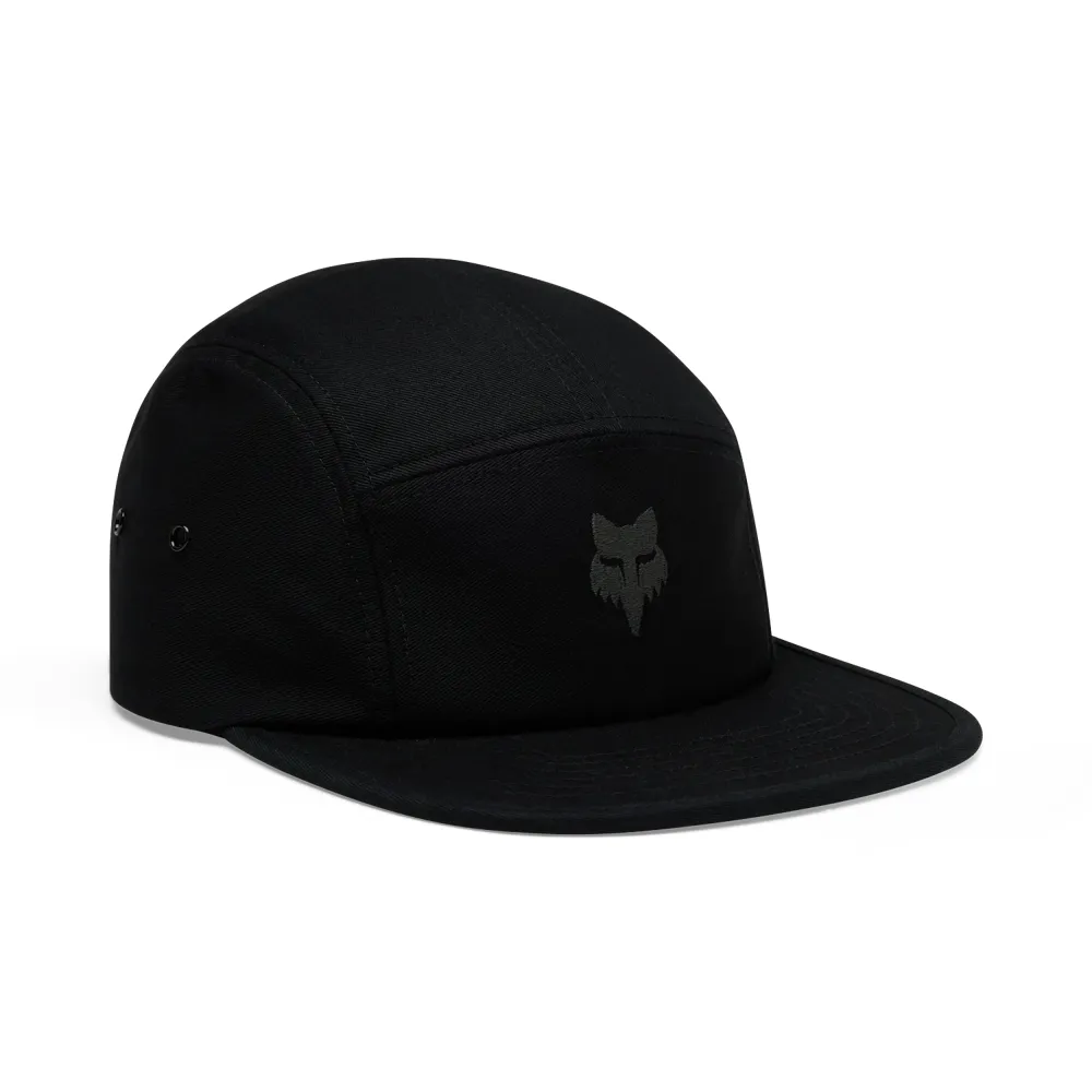 Team Cycles Fox Head Camper Hat in Black | Interest FREE Finance & Online Refund Policy.
