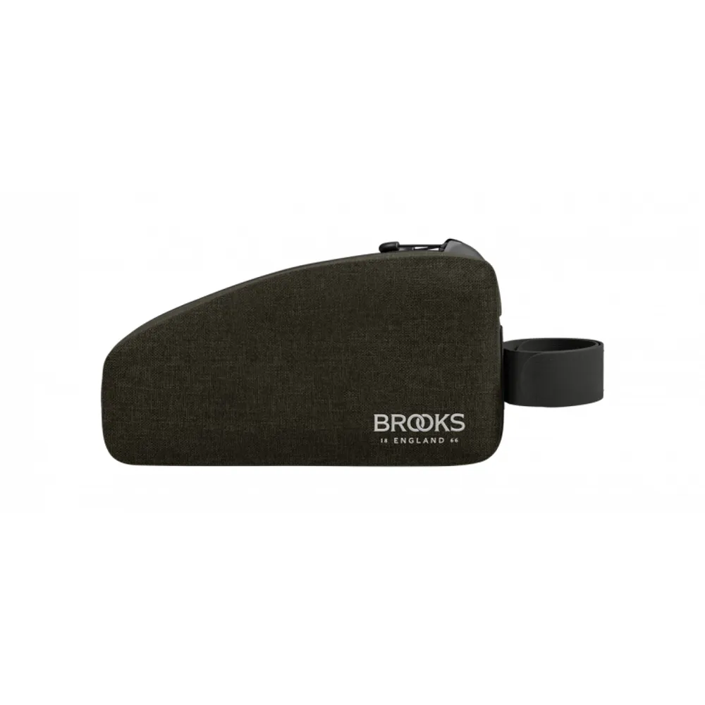Team Cycles Brooks Scape Top Tube Bag With Bolts in Mud Green | Interest FREE Finance & Online Refund Policy.