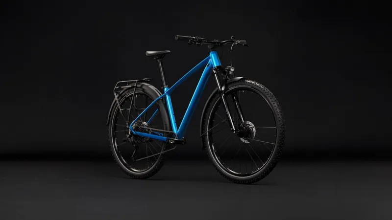 Cube Aim Pro FE Hardtail Mountain Bike in Topasblue and Blue-6