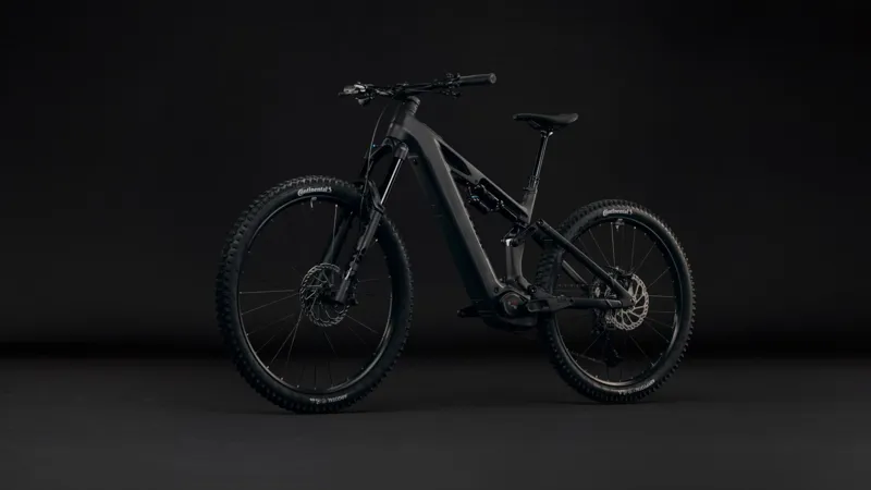 Cube Stereo Hybrid ONE77 HPC SLX 800Wh Electric Full Suspension Mountain Bike in Blackline-9