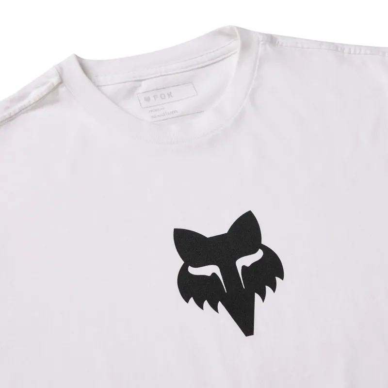 Fox Head 195 Original Tee in White-2