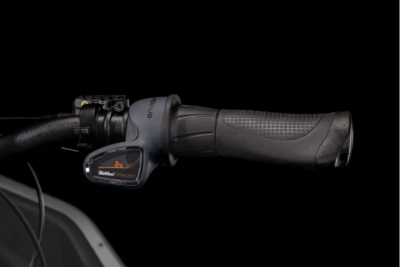 Cube Cargo Dual Hybrid 1000Wh Electric Cargo Bike in Flashgrey an Black-2