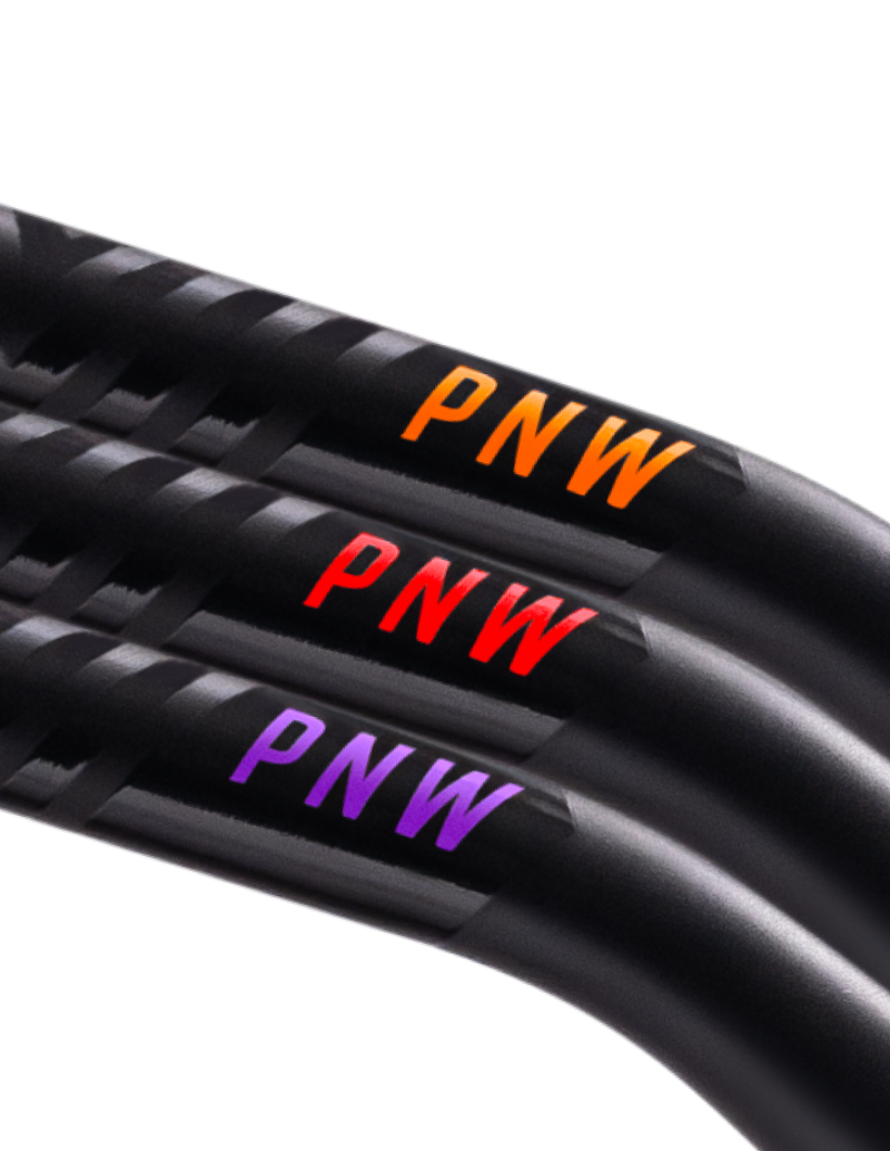 PNW Gen 4 Range Bar 35mm x 800mm Handlebar in Black - 25mm Rise-2
