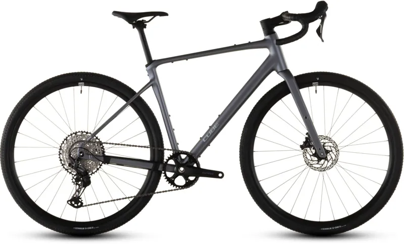 Cube Nuroad SLX Gravel Bike in Ashgrey and Grey