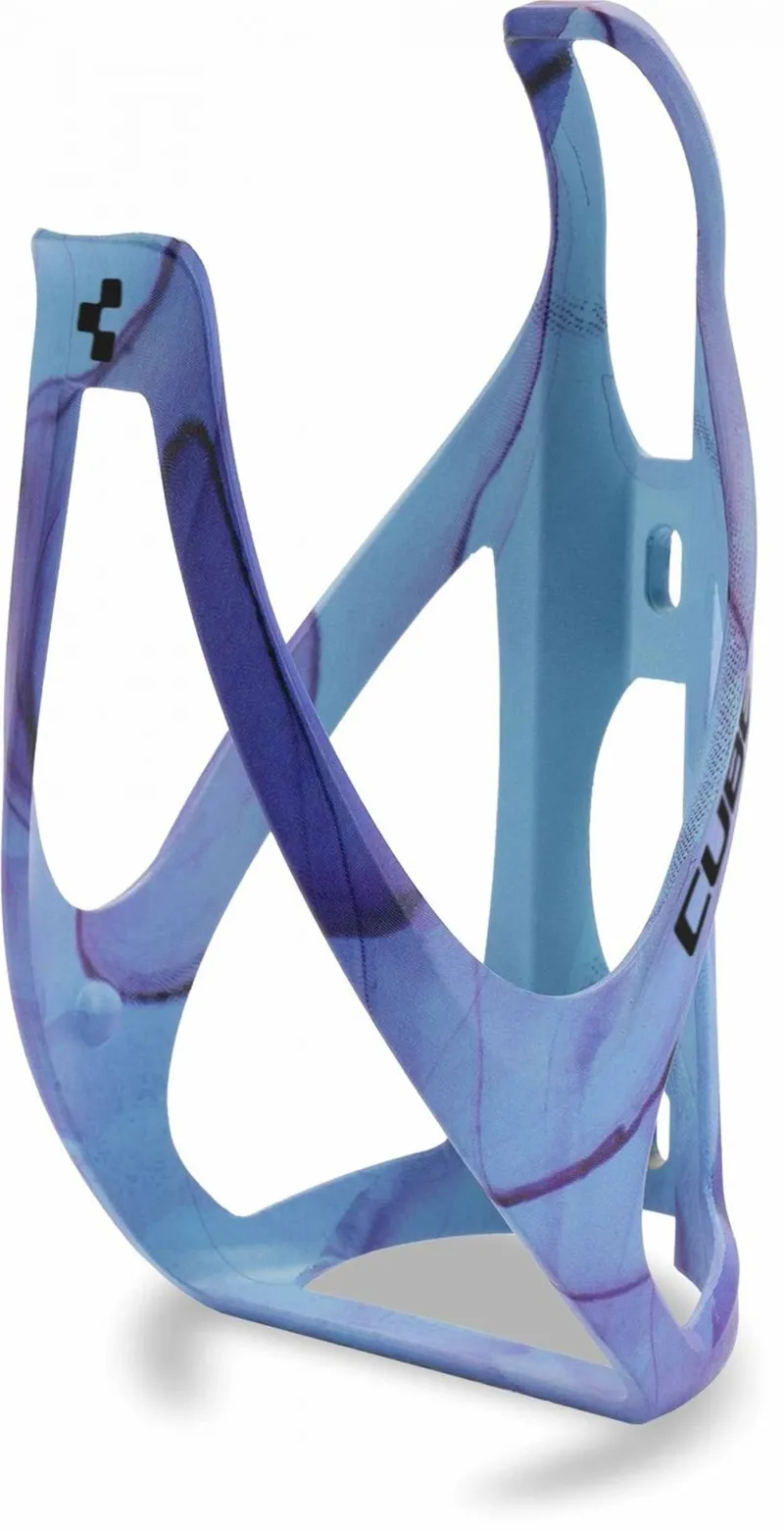 Cube HPP Bottle Cage in Pigeonblue and Art