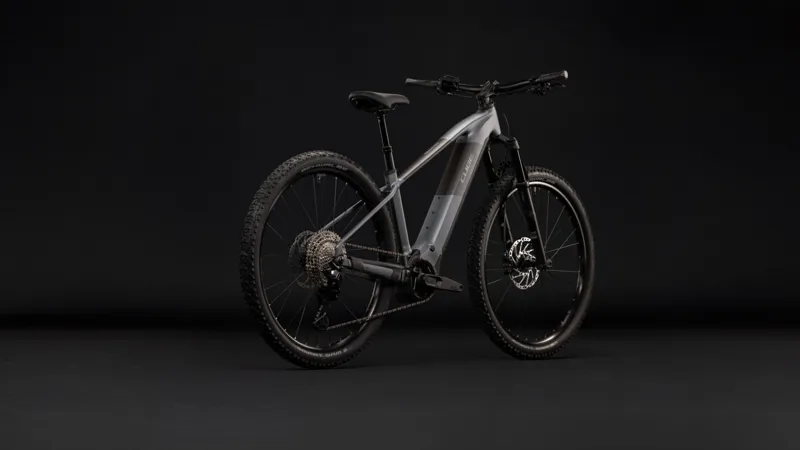 Cube Reaction Hybrid Race 800Wh Electric Mountain Bike in Slabgrey and Chrome-6