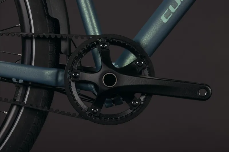Cube Editor SLX FE Hybrid Bike in Greengranite and Green-1