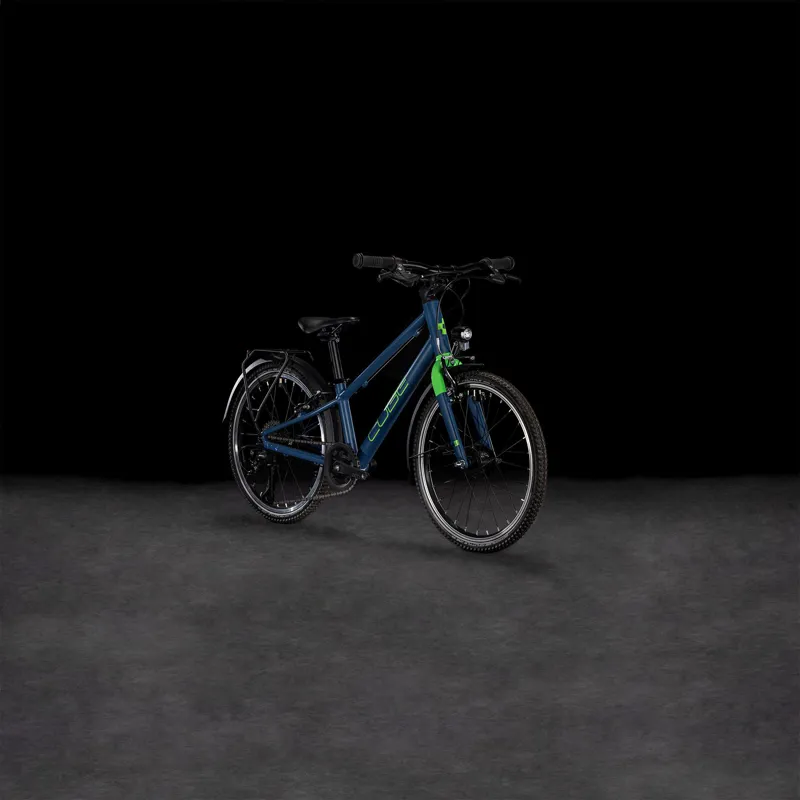 Cube Numove 200 Street 20 Inch Kids Bike in Naval Blue and Apple-6