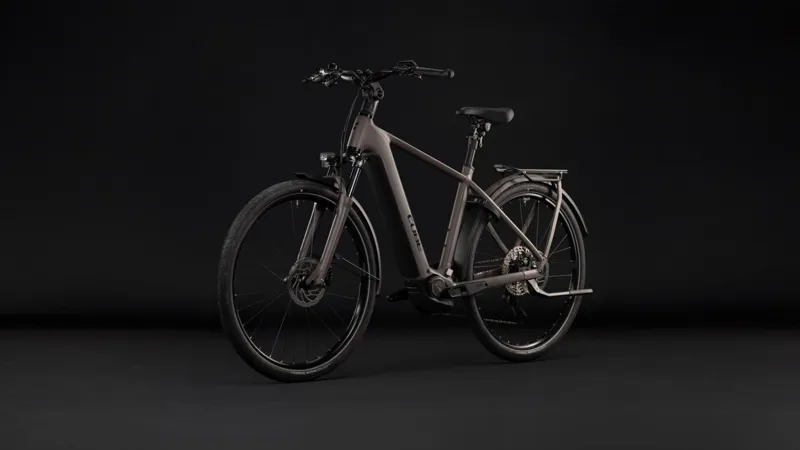 Cube Kathmandu Hybrid ONE 800Wh Electric Hybrid Bike in Cedar and Chrome-7