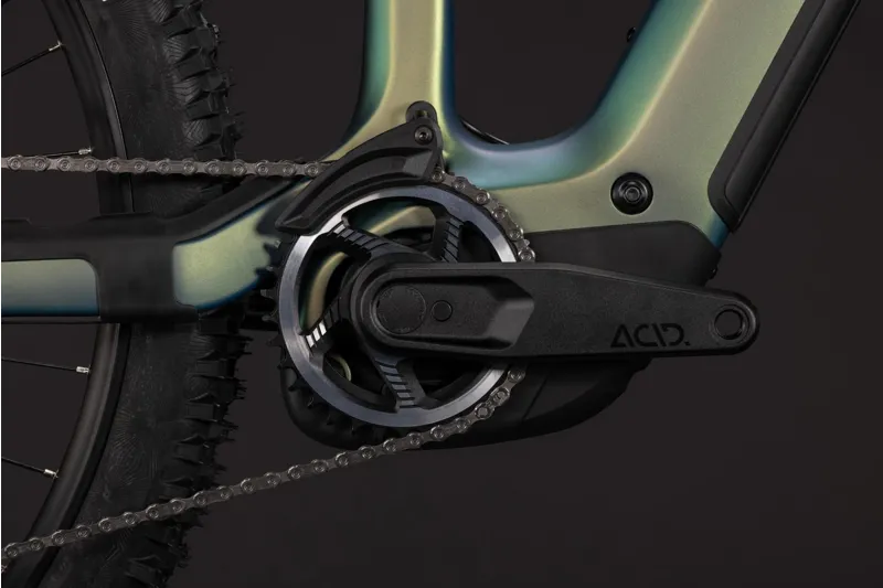 Cube Stereo Hybrid ONE44 HPC SLX 800Wh Electric Full Suspension Moutnain Bike in Jungali and Black-1