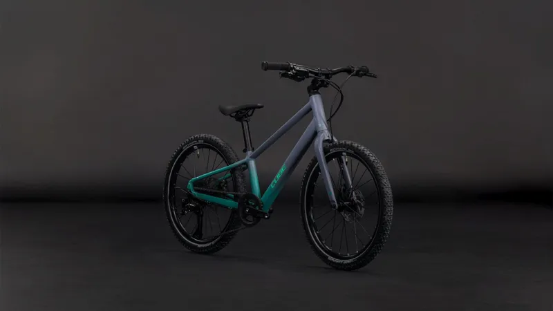 Cube Numove 200 Disc Kids Bike in Lavagrey and Coolgreen-6