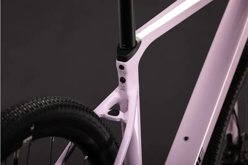 Cube Nuroad EX Gravel Bike in Bubblegum and Black-1