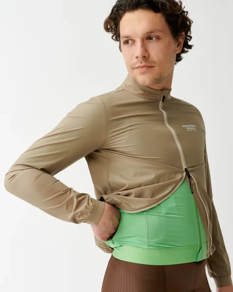 Pas Normal Studios Mechanism Stow Away Jacket in Beige-2