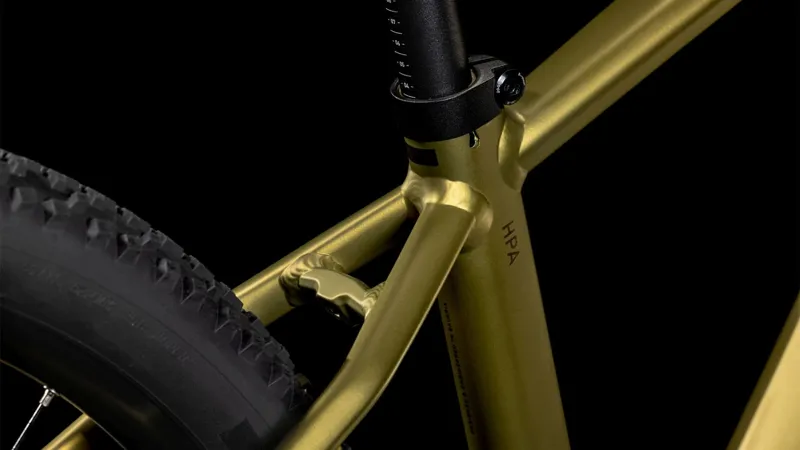 Cube Reaction Hybrid Performance 625Wh Electrtic Mountain Bike in Goldlime and Black-1