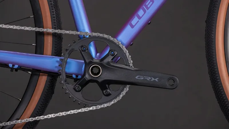 Cube Nuroad EX Gravel Bike in Blueiris and Lilac-1