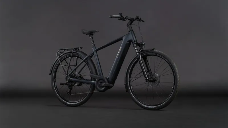 Cube Touring Hybrid ONE 600Wh Electric Hybrid Bike in Coal and Chrom-7