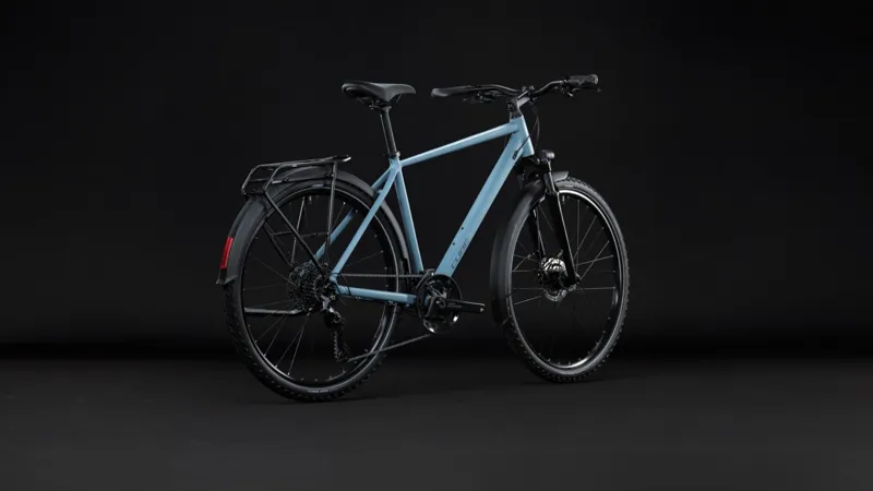 Cube Nature Pro FE Hybrid Bike in Surfblue and Blue-5