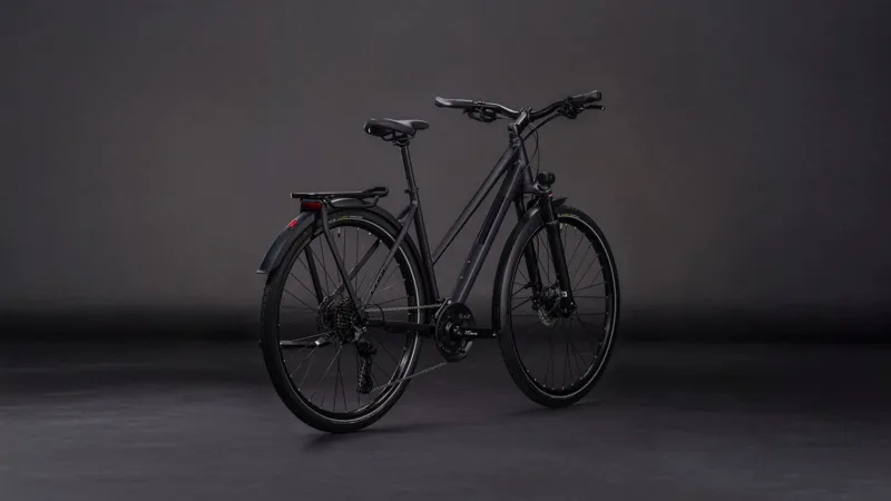 Cube Kathmandu Pro T Hybrid Bike in Coal and Black-6
