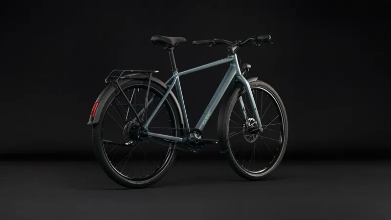 Cube Editor SLX FE Hybrid Bike in Greengranite and Green-5