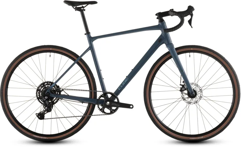 Cube Nuroad One Gravel Bike in Grovegreen and Black