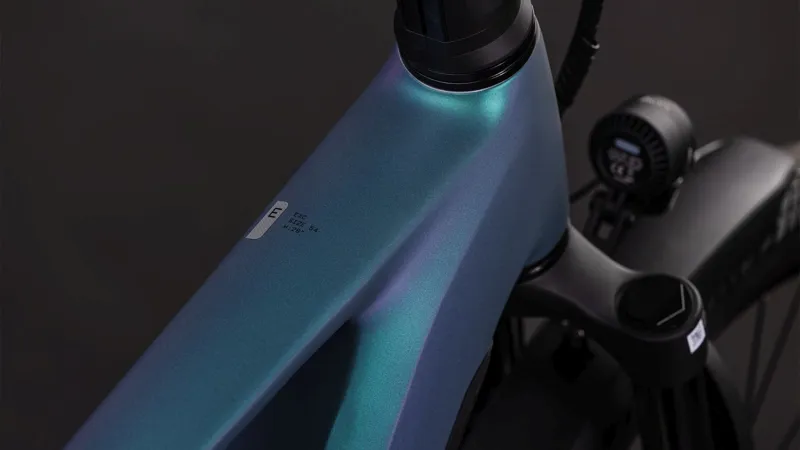 Cube Kathmandu Hybrid EXC 800Wh Electric Hybrid Bike in Smardgrey and Prism-1