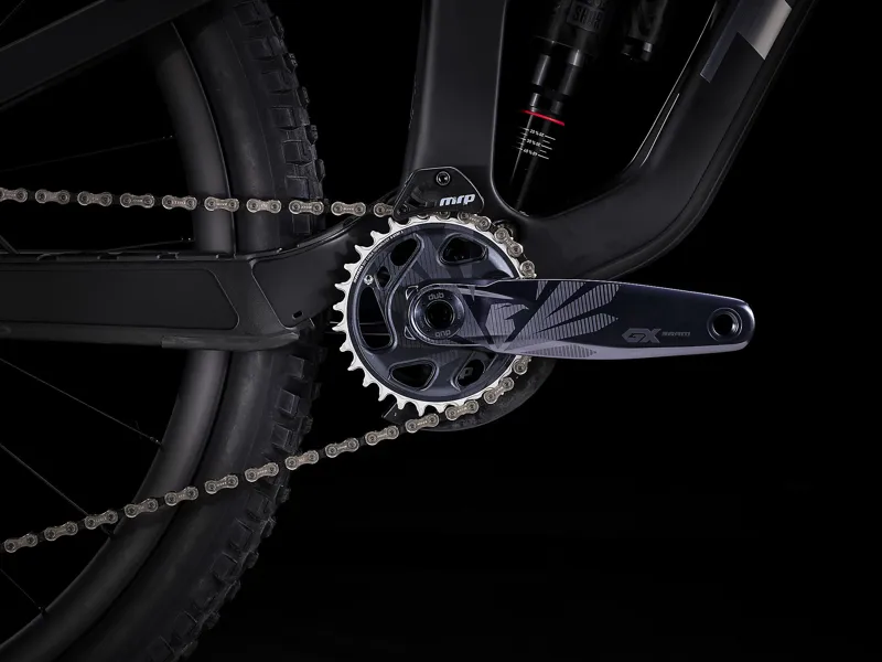 TREK Slash 9.8 GX AXS Full Suspension Mountain Bike in Matte Deep Smoke-4