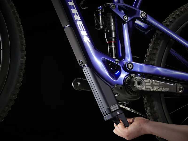 TREK Fuel EXe 9.8 XT 360Wh Full Suspension Electric Mountain Bike in Mulsanne Blue-3