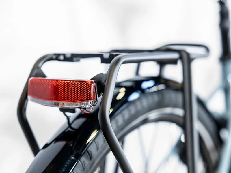 TREK District+ 3 400Wh Lowstep Electric Hybrid Bike in Battleship Blue-3