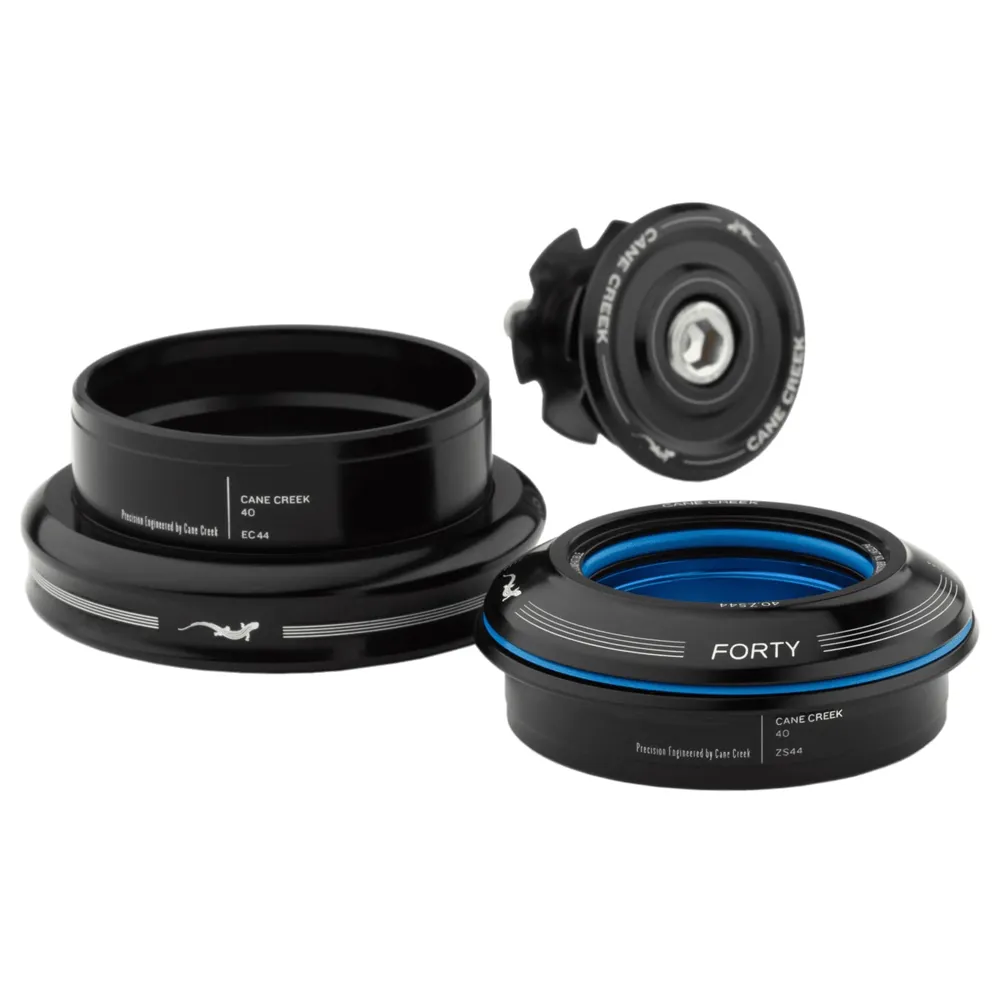 Team Cycles Cane Creek 40 ZS44/28.6/H8 EC44/40 Complete Headset in Black | Interest FREE Finance & Online Refund Policy.