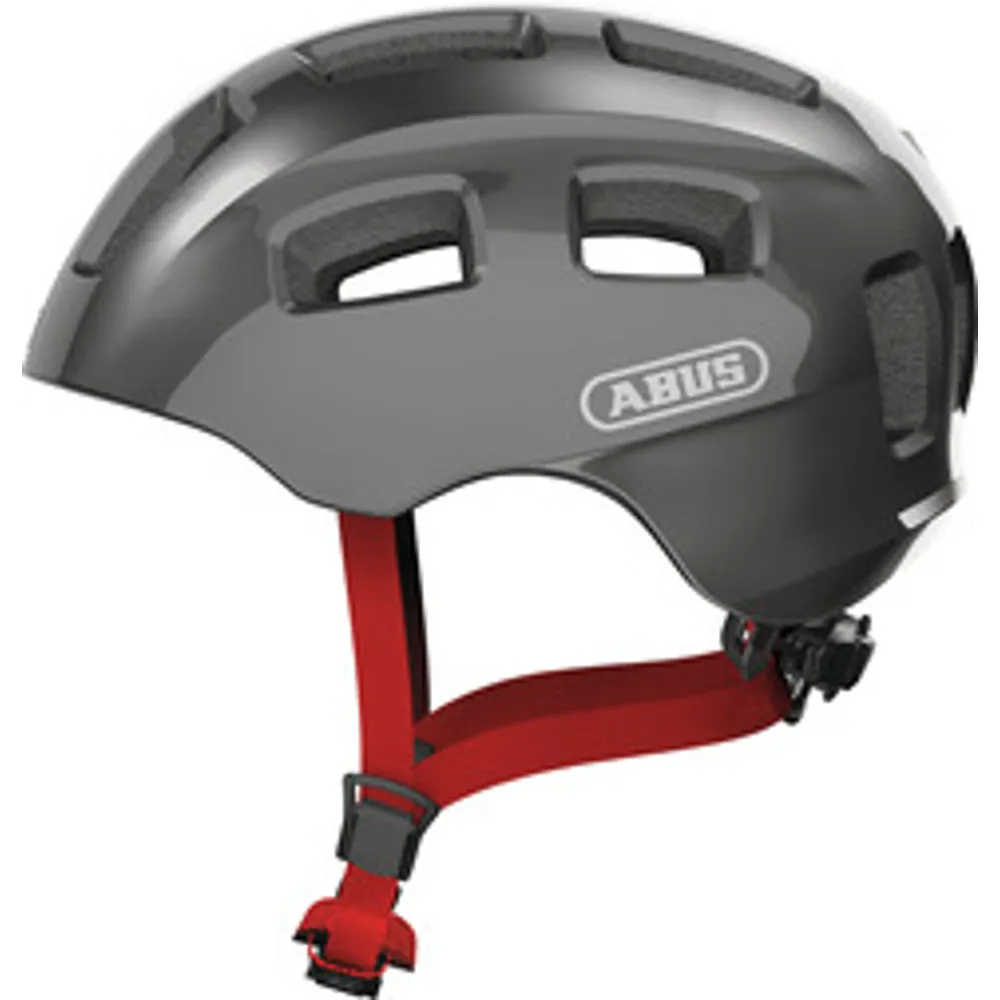 Team Cycles Abus YOUN-I 2.0 Kids Cycling Helmet in Sparkling Titant | Interest FREE Finance & Online Refund Policy.