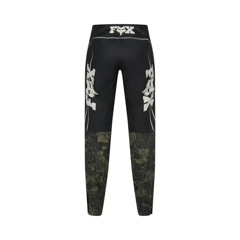 Fox Defend Fire Pant Lunar Special Edition Mountain Bike Trousers in Olive Green-1