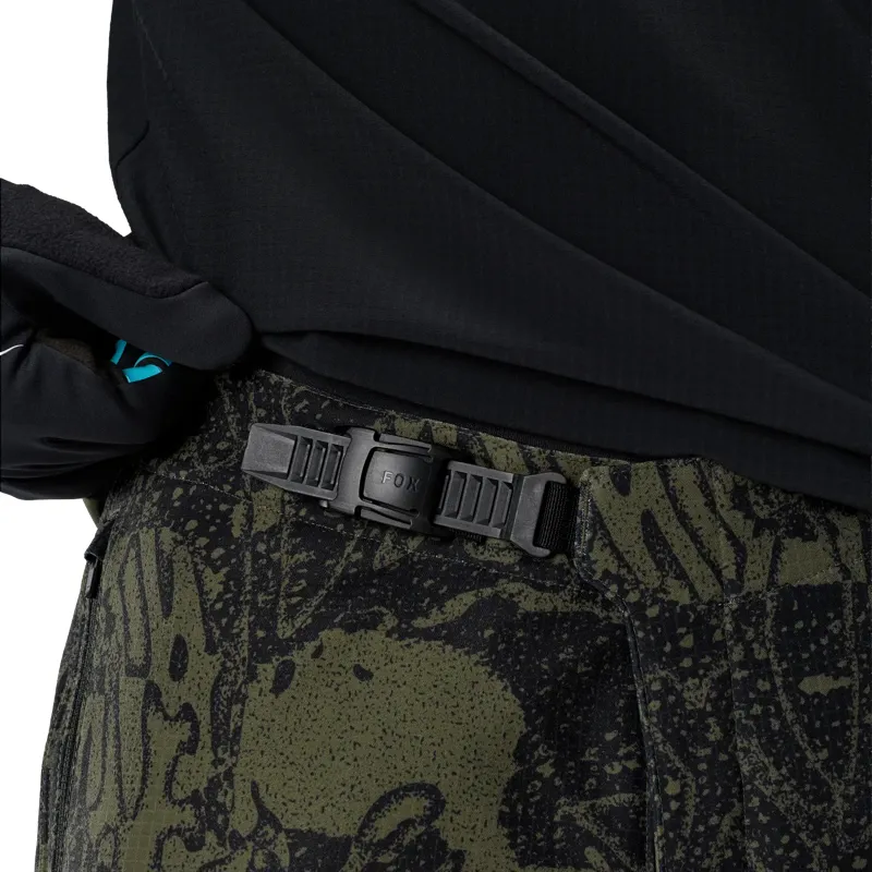 Fox Defend Fire Pant Lunar Special Edition Mountain Bike Trousers in Olive Green-4
