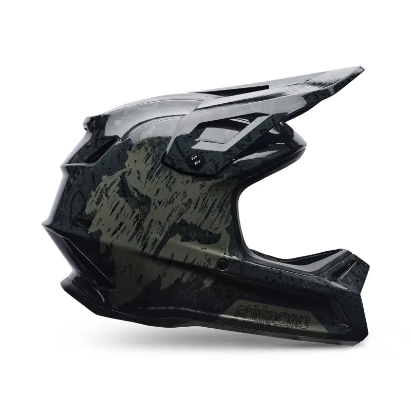 Fox Rampage RS Abyss Full Face Mountain Bike Helmet in Black