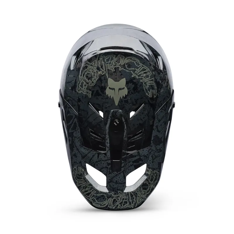 Fox Rampage RS Abyss Full Face Mountain Bike Helmet in Black-3