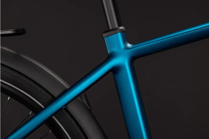 Cube Touring Hybrid Pro 800Wh Electric Hybrid bike in Electricblue and Prizm-2