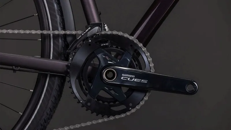 Cube Kathmandu SLX Hybrid Bike in Solareclipse and Gold-4