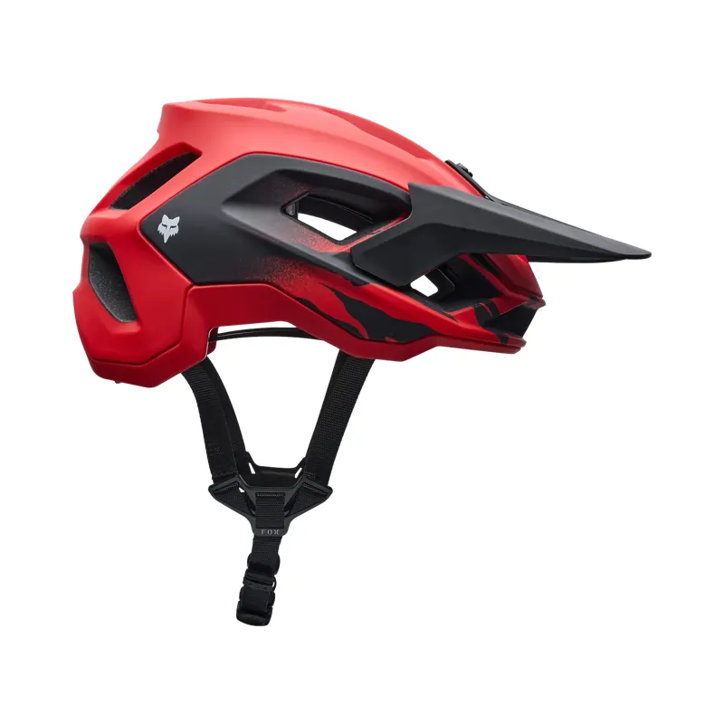 Fox Youth Speedframe Charge Youth Mountain Bike Helmet in Red