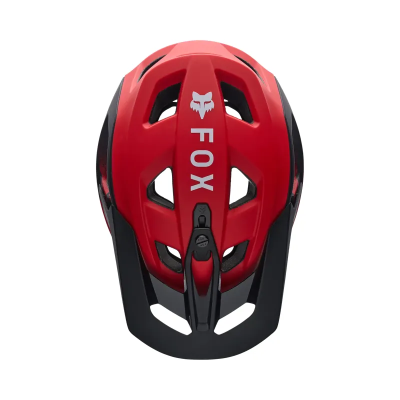 Fox Youth Speedframe Charge Youth Mountain Bike Helmet in Red-2