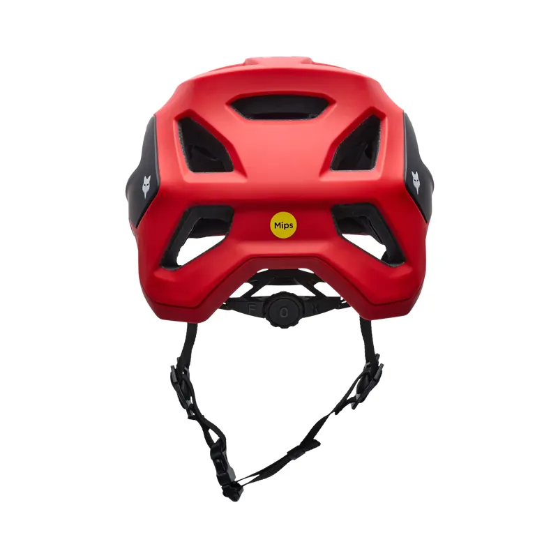 Fox Youth Speedframe Charge Youth Mountain Bike Helmet in Red-3