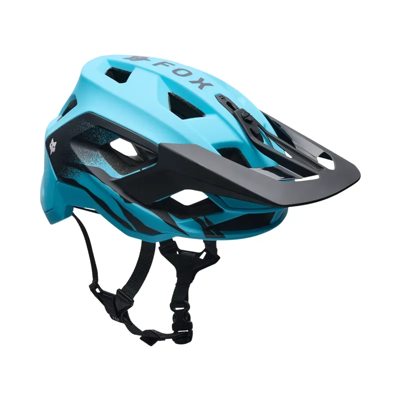 Fox Youth Speedframe Charge Mountain Bike Helmet in Sky Blue-1