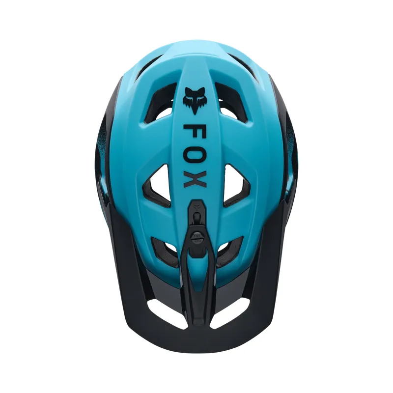 Fox Youth Speedframe Charge Mountain Bike Helmet in Sky Blue-2