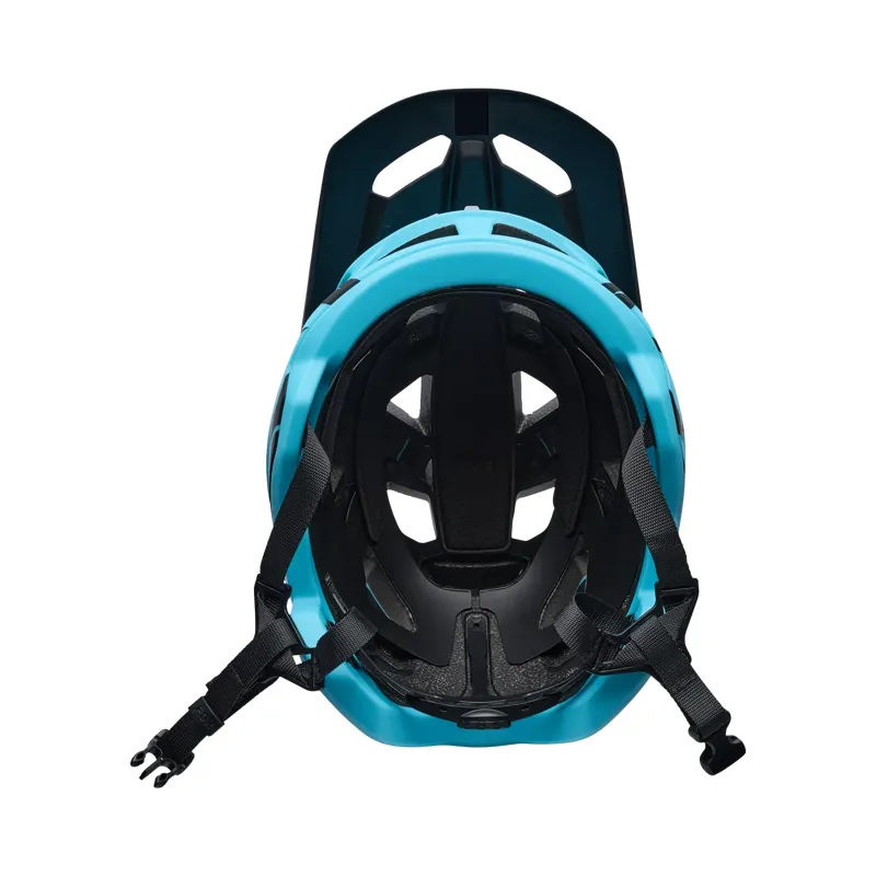 Fox Youth Speedframe Charge Mountain Bike Helmet in Sky Blue-4