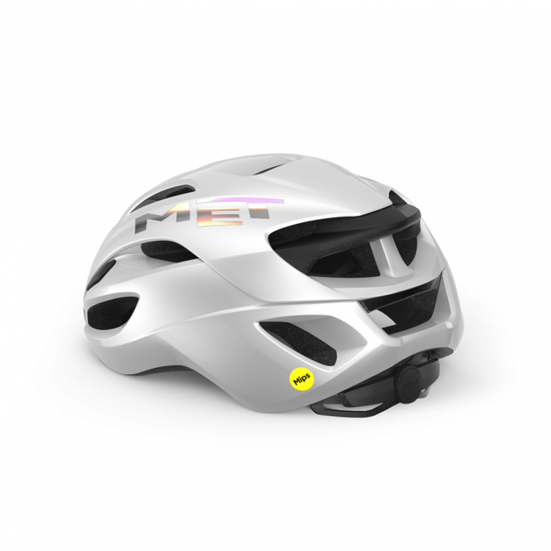 MET Rivale MIPS Road Cycling Helmet in White-1